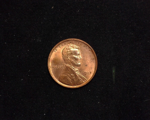 1917 Lincoln Wheat BU MS-63 Obverse - US Coin - Huntington Stamp and Coin