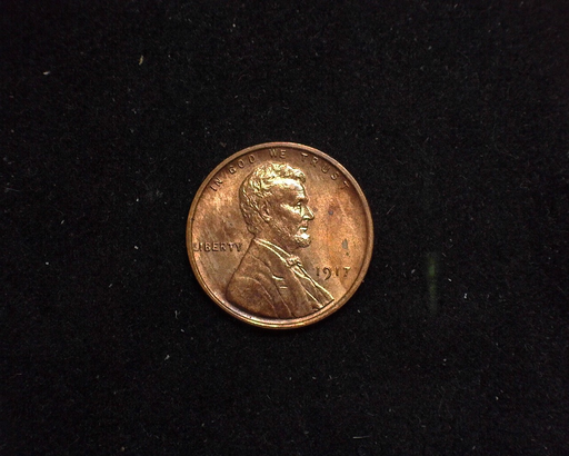 1917 Lincoln Wheat BU MS-63 Obverse - US Coin - Huntington Stamp and Coin