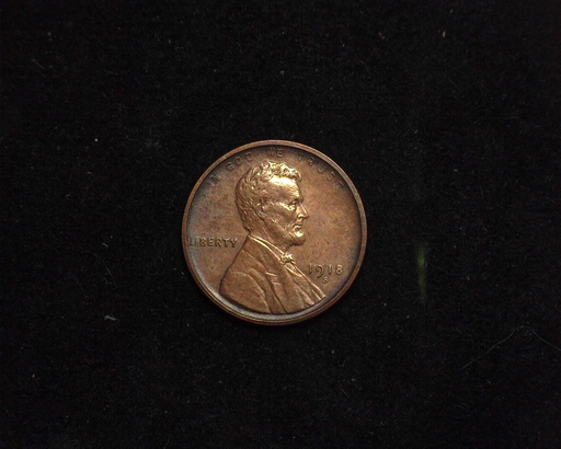 1918 S Lincoln Wheat BU MS-63 Obverse - US Coin - Huntington Stamp and Coin