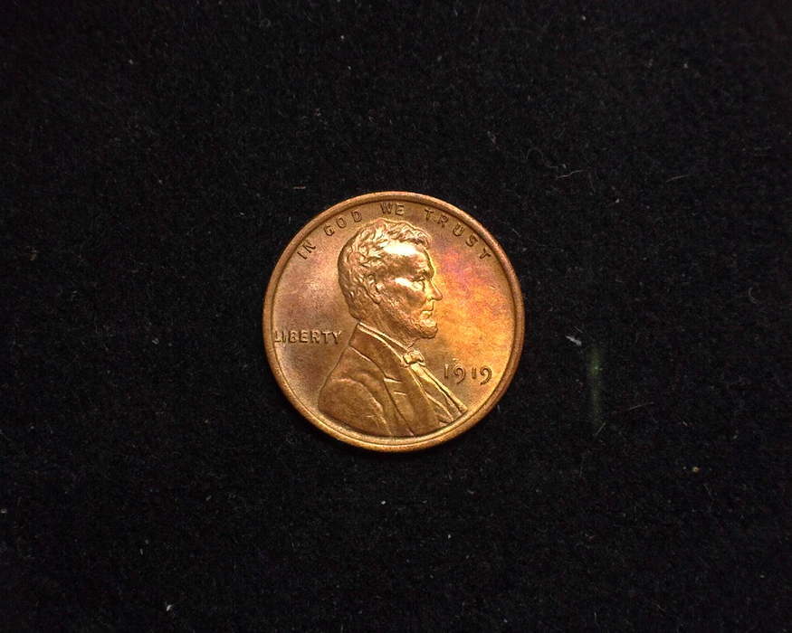 1919 Lincoln Wheat BU MS-64 Obverse - US Coin - Huntington Stamp and Coin