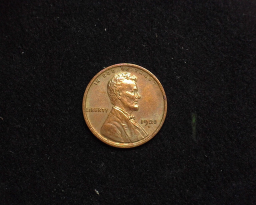 1920 D Lincoln Wheat XF Obverse - US Coin - Huntington Stamp and Coin