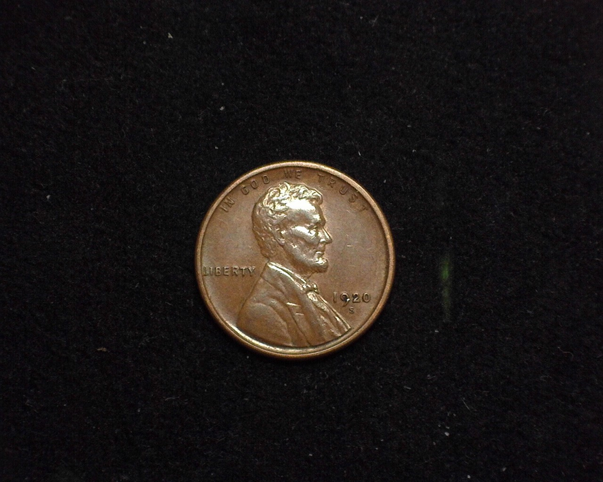 1920 S Lincoln Wheat XF Obverse - US Coin - Huntington Stamp and Coin