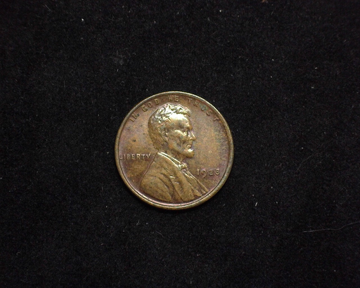 1923 Lincoln Wheat AU Obverse - US Coin - Huntington Stamp and Coin