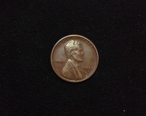 1924 S Lincoln Wheat XF Obverse - US Coin - Huntington Stamp and Coin