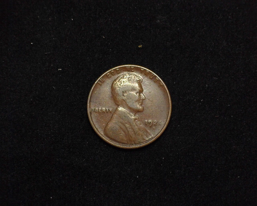 1924 D Lincoln Wheat VG Obverse - US Coin - Huntington Stamp and Coin