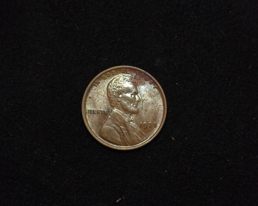 1925 Lincoln Wheat AU Obverse - US Coin - Huntington Stamp and Coin