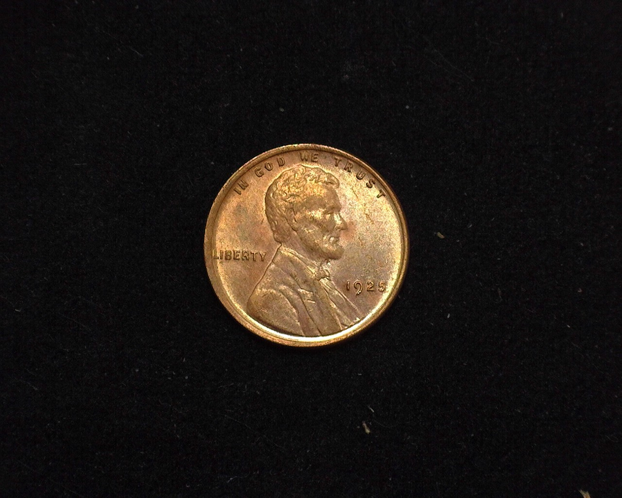 1925 Lincoln Wheat BU Obverse - US Coin - Huntington Stamp and Coin
