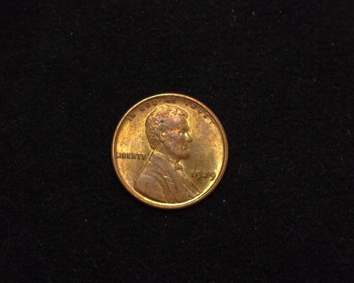 1929 Lincoln Wheat BU Obverse - US Coin - Huntington Stamp and Coin