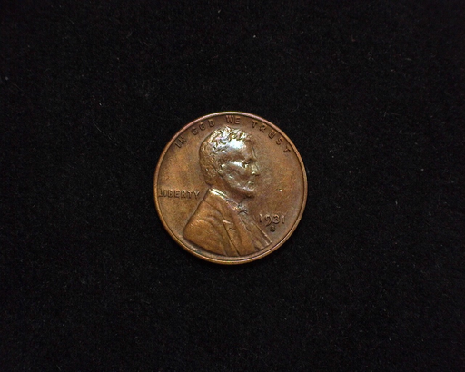 1931 S Lincoln Wheat XF Obverse - US Coin - Huntington Stamp and Coin