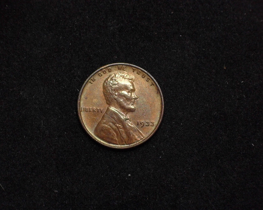 1933 Lincoln Wheat AU Obverse - US Coin - Huntington Stamp and Coin
