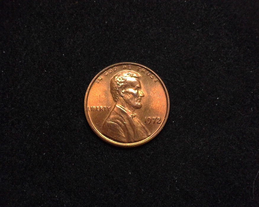 1972/72 Lincoln Memorial Penny/Cent BU-MS-64 - US Coin