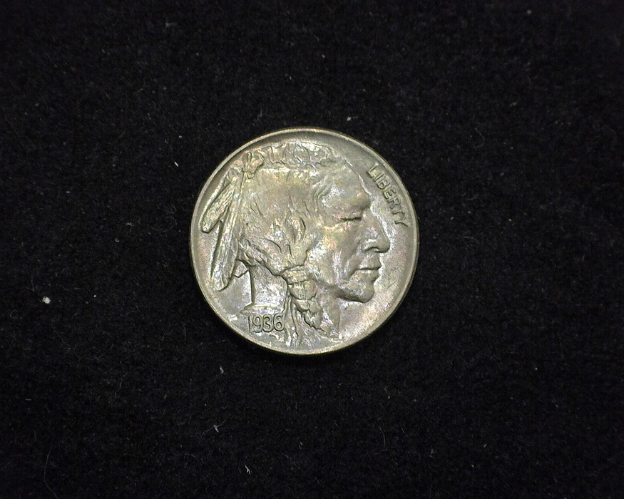 1936 Buffalo BU MS-63 Obverse - US Coin - Huntington Stamp and Coin