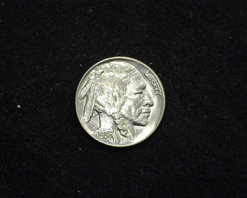 1936 Buffalo BU MS-64 Obverse - US Coin - Huntington Stamp and Coin