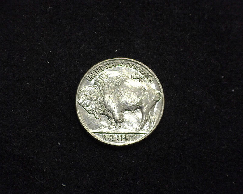 1936 Buffalo BU MS-64 Reverse - US Coin - Huntington Stamp and Coin