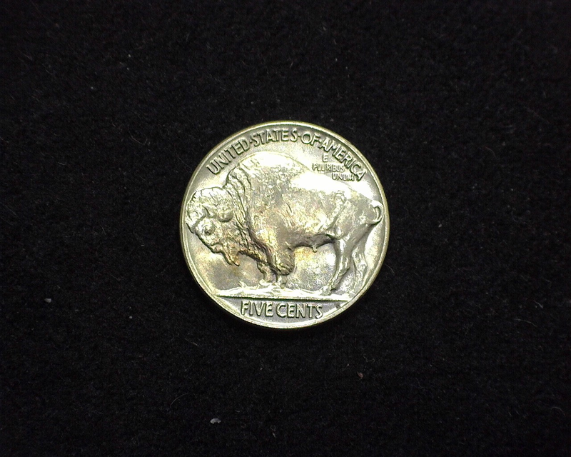 1937 Buffalo BU MS-63 Reverse - US Coin - Huntington Stamp and Coin