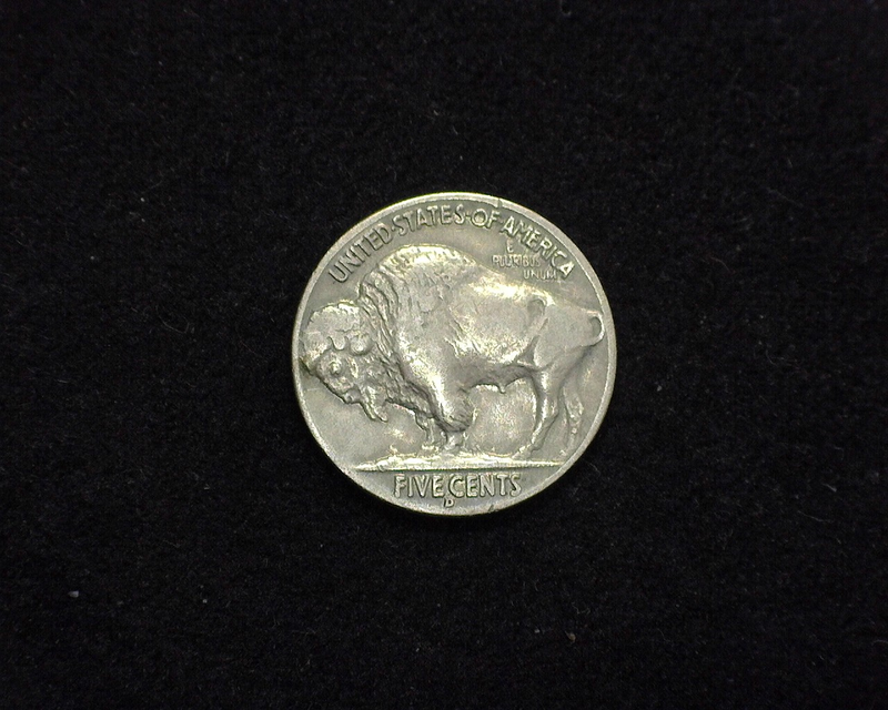 1937 D Buffalo XF Reverse - US Coin - Huntington Stamp and Coin