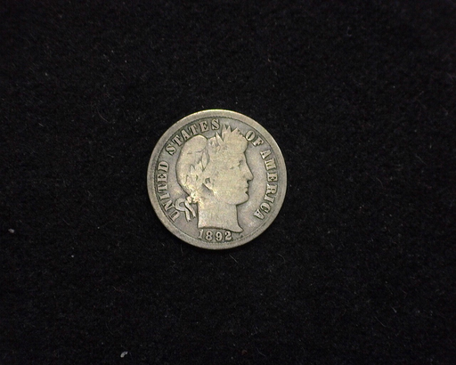 1892 O Barber G+ Obverse - US Coin - Huntington Stamp and Coin