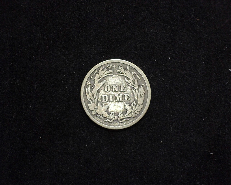 1896 Barber G Reverse - US Coin - Huntington Stamp and Coin