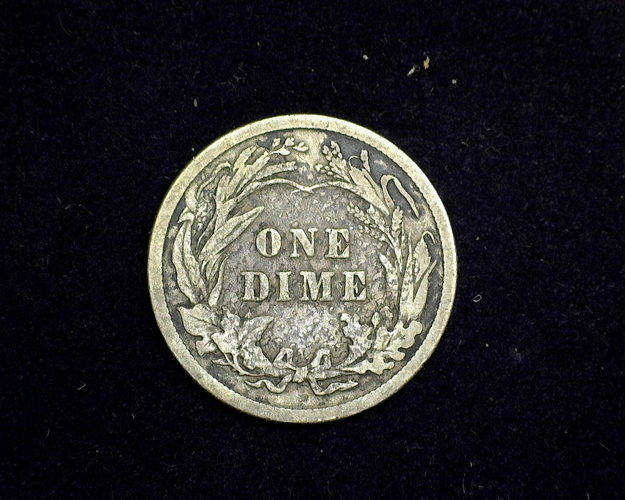 1910 Barber Dime F - US Coin