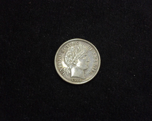 1913 Barber XF Obverse - US Coin - Huntington Stamp and Coin