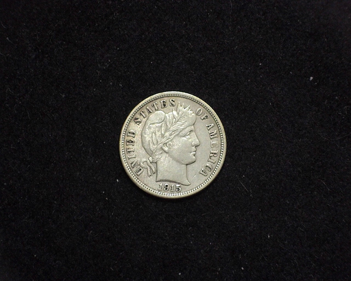 1915 Barber VF Obverse - US Coin - Huntington Stamp and Coin
