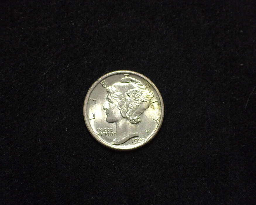 1920 S Mercury BU Obverse - US Coin - Huntington Stamp and Coin