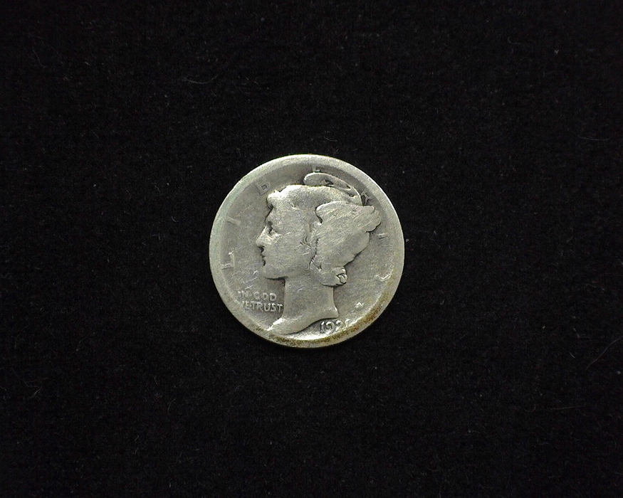 1921 D Mercury AG Obverse - US Coin - Huntington Stamp and Coin