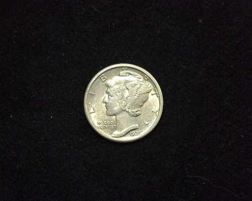 1926 Mercury AU Obverse - US Coin - Huntington Stamp and Coin
