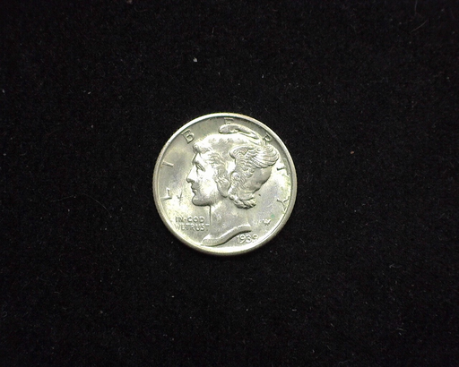 1939 D Mercury BU Obverse - US Coin - Huntington Stamp and Coin