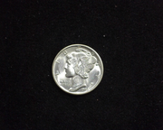 1943 D Mercury BU MS-65 FSB Obverse - US Coin - Huntington Stamp and Coin