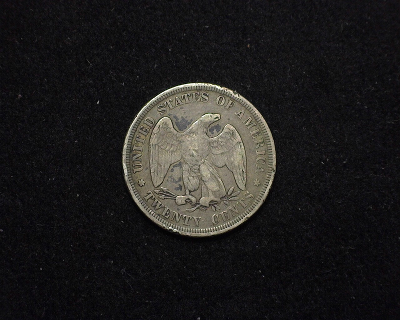 1875 Liberty Seated VG/F Reverse - US Coin - Huntington Stamp and Coin