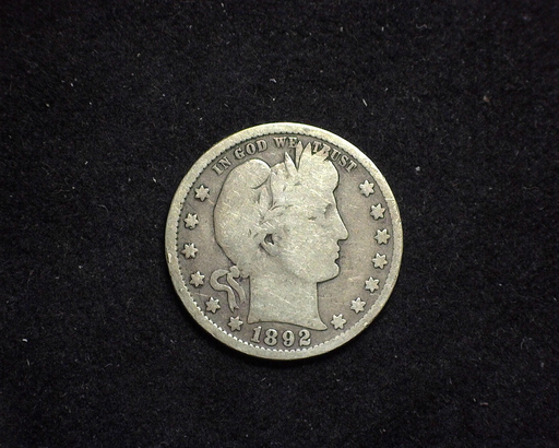 1892 S Barber G Obverse - US Coin - Huntington Stamp and Coin