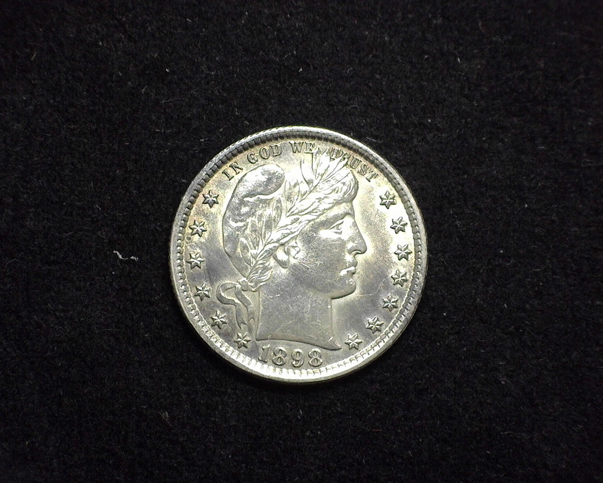 HS&C: 1898 Quarter Barber UNC Coin