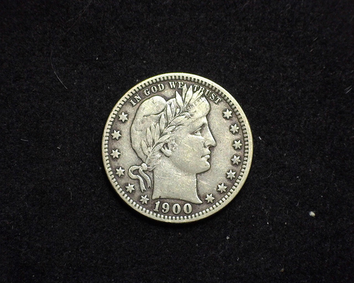 HS&C: 1900 Quarter Barber F Coin