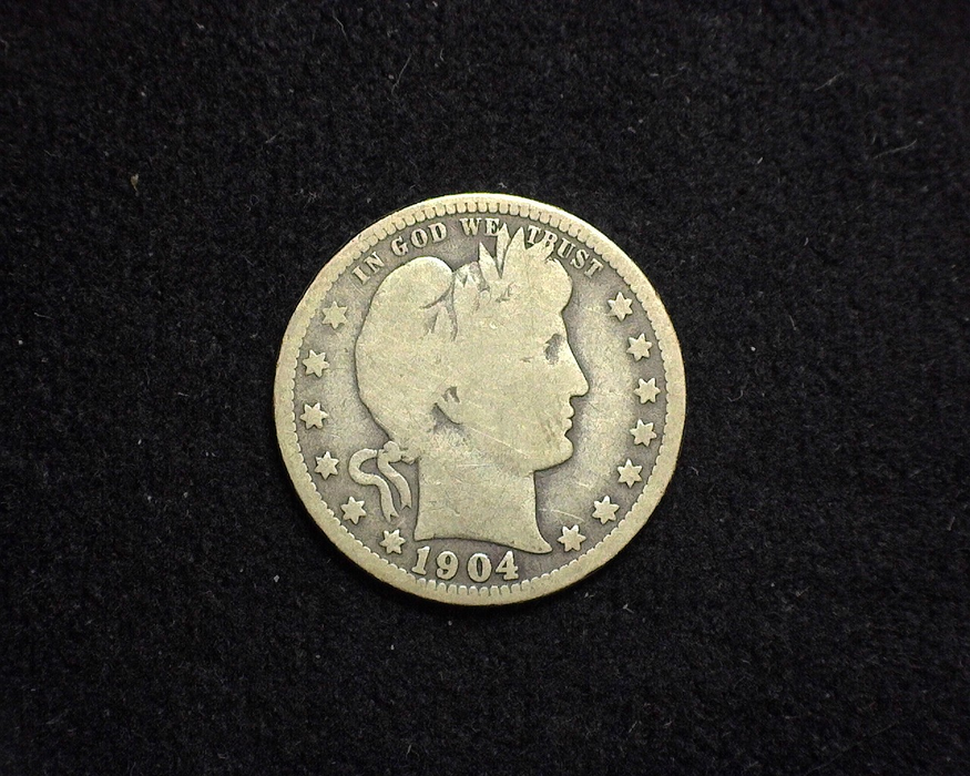 HS&C: 1904 O Quarter Barber G Coin