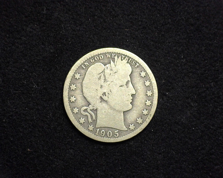 HS&C: 1905 O Quarter Barber G Coin