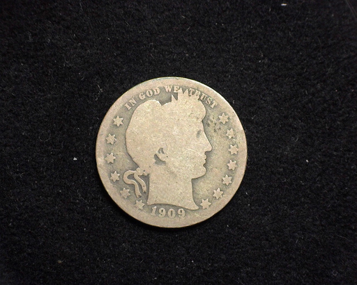 HS&C: 1909 O Quarter Barber AG Coin