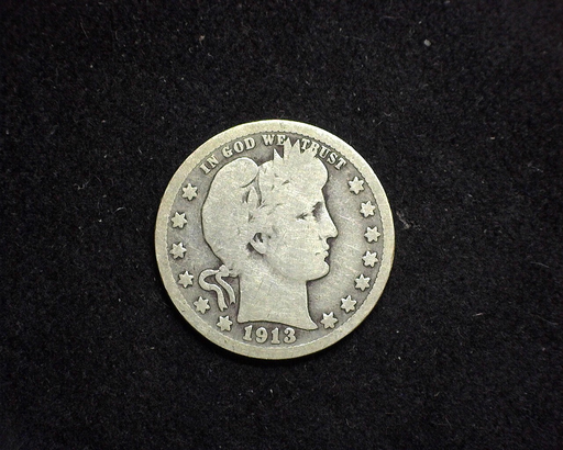 HS&C: 1913 Quarter Barber G Coin