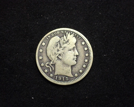 HS&C: 1915 Quarter Barber VG/F Coin