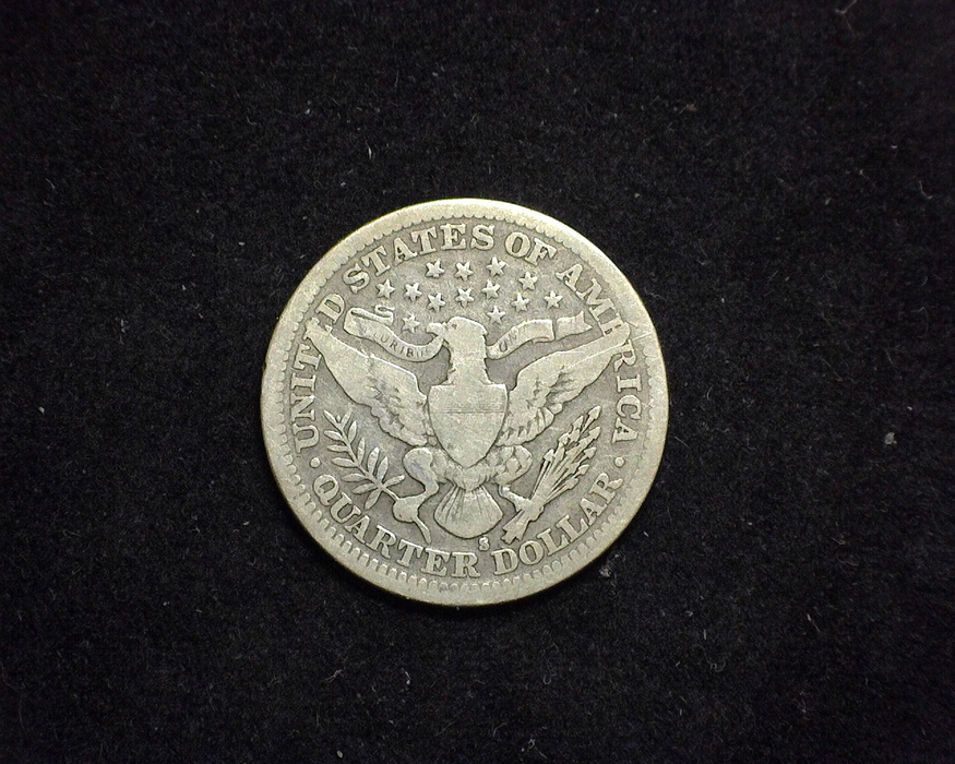 1915 S Barber Quarter VG+ - US Coin