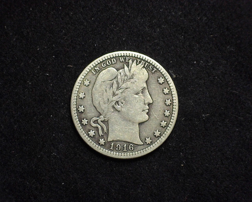 HS&C: 1916 Quarter Barber F Coin