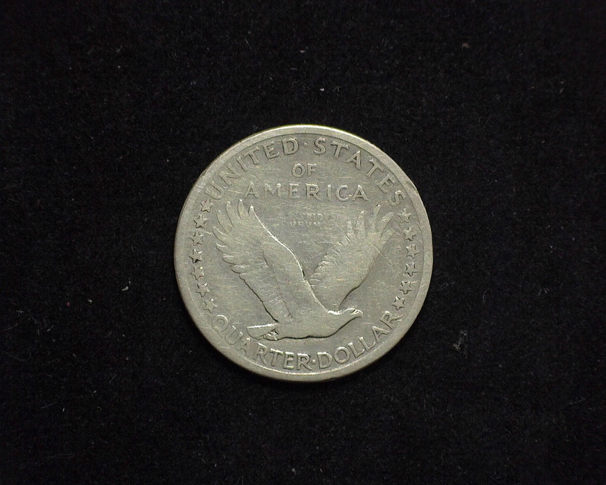 HS&C: 1917 TYI S Quarter Standing Liberty VG Coin