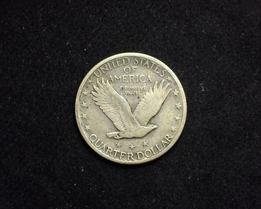 HS&C: 1917 TYI Quarter Standing Liberty F Coin
