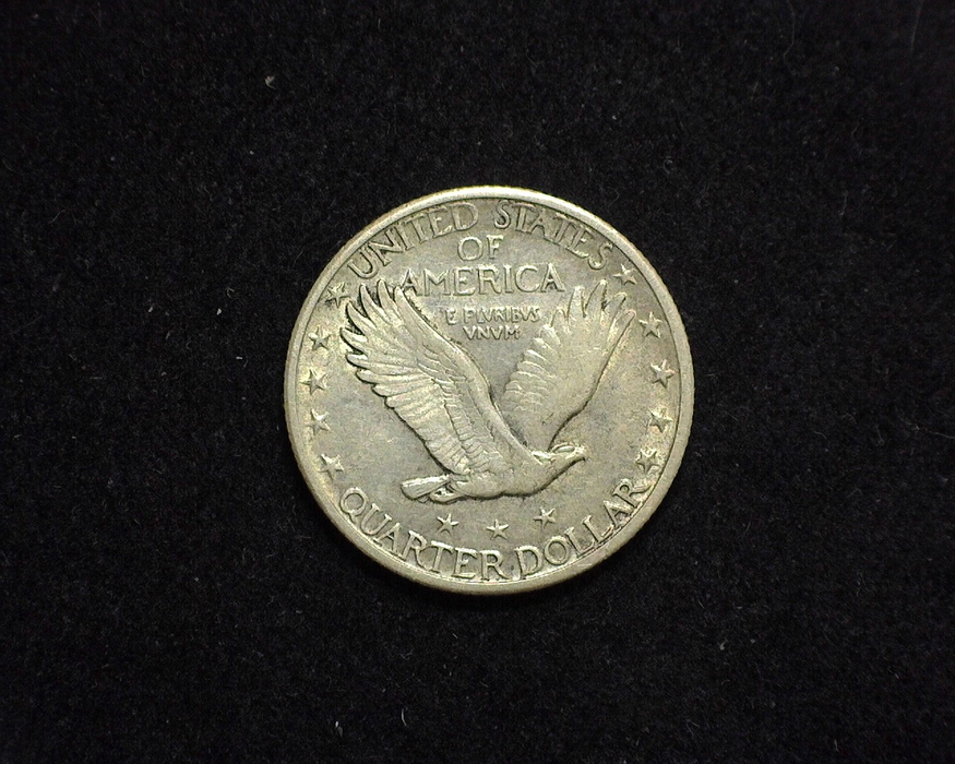 HS&C: 1917 TYII Quarter Standing Liberty VF Coin