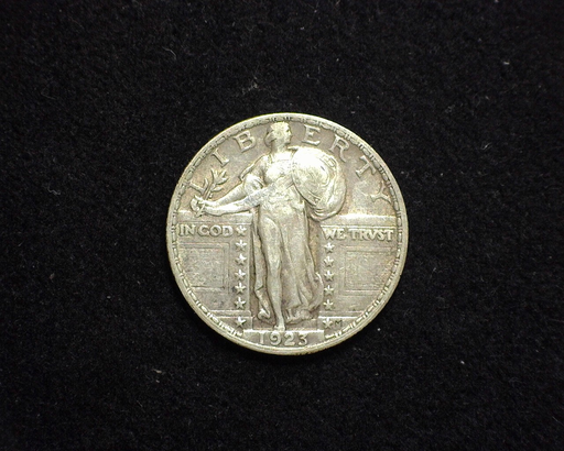 1923 Standing Liberty XF Obverse - US Coin - Huntington Stamp and Coin