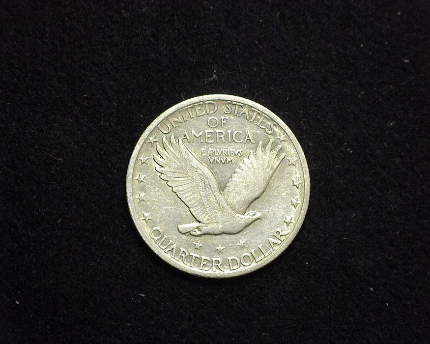 1925 Standing Liberty XF Reverse - US Coin - Huntington Stamp and Coin