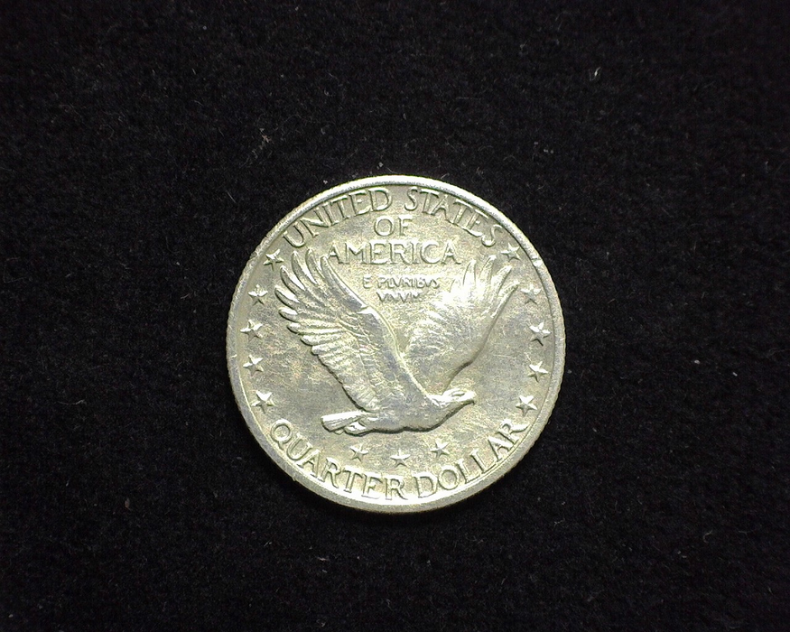 1925 Standing Liberty XF Reverse - US Coin - Huntington Stamp and Coin