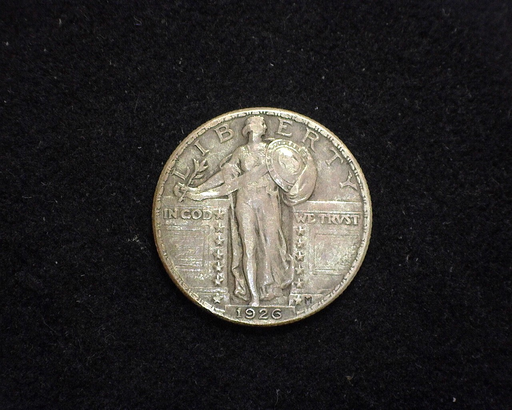 1926 Standing Liberty XF Obverse - US Coin - Huntington Stamp and Coin
