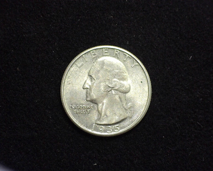 1935 Washington BU Obverse - US Coin - Huntington Stamp and Coin