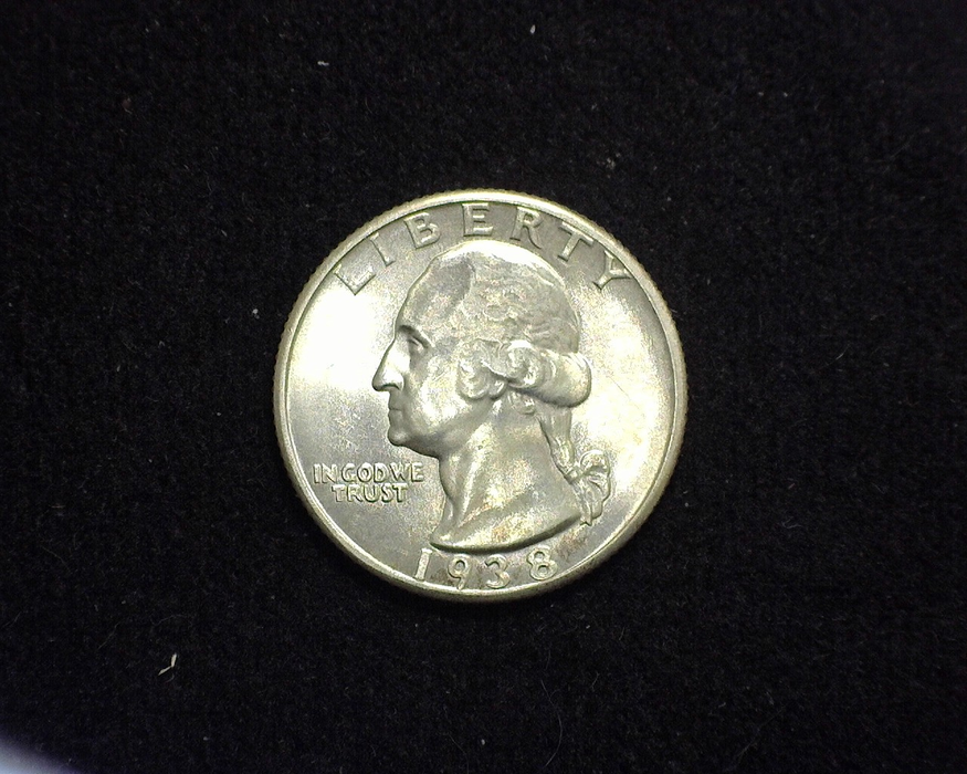 1938 Washington BU Obverse - US Coin - Huntington Stamp and Coin